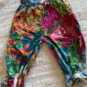 Toddler floral pants